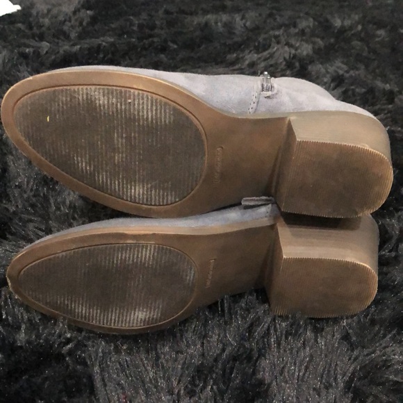 True craft Heeled fringe suede ankle boots - Picture 7 of 7